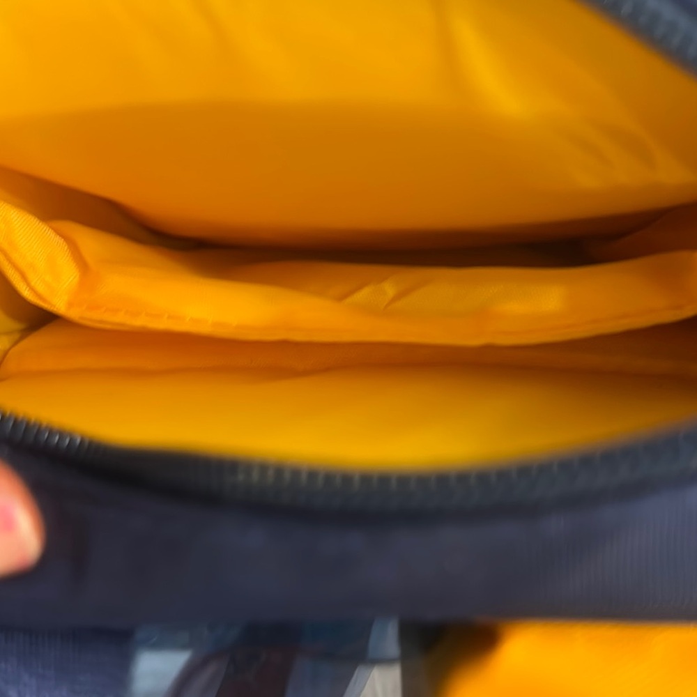 DJI Navy and Orange Crossbody Bag - Picture 4 of 5